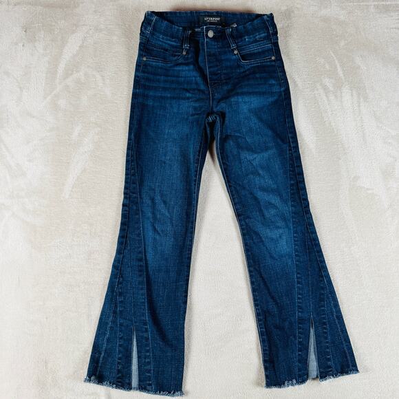 Liverpool Jeans Women 2/26 Columbia Blue Double Fray Hem Liv Non Skinny Skinny - Picture 1 of 14